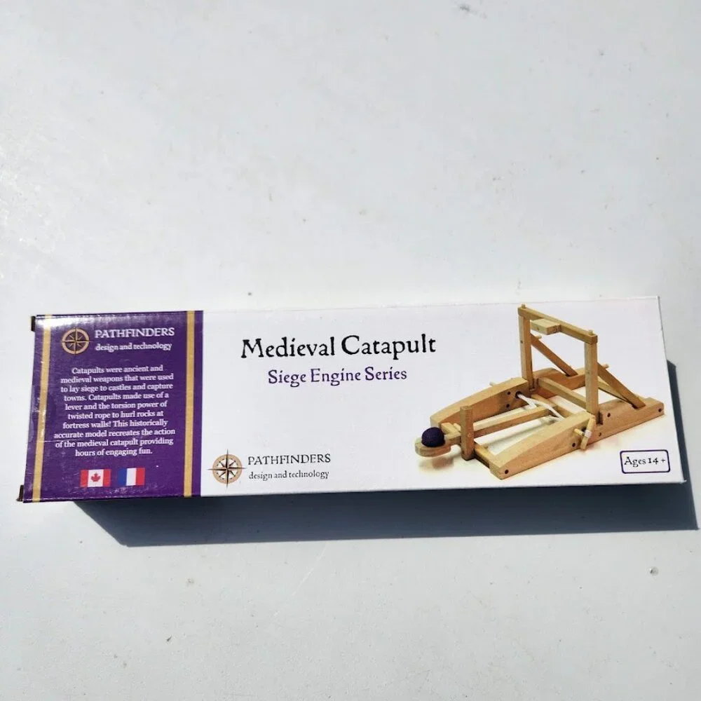 NEW Pathfinders Medieval Catapult Trebuchet Siege Engine Catapult Building Set K